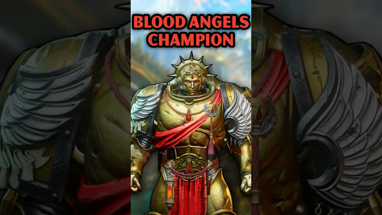 NEW! Blood Angels Champion Looks Insane in Space Marine 2! 