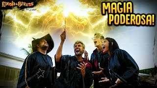REZENDE APRENDEU MAGIAS PODEROSAS!! - ESCOLA DE BRUXOS #24 [ REZENDE EVIL ]