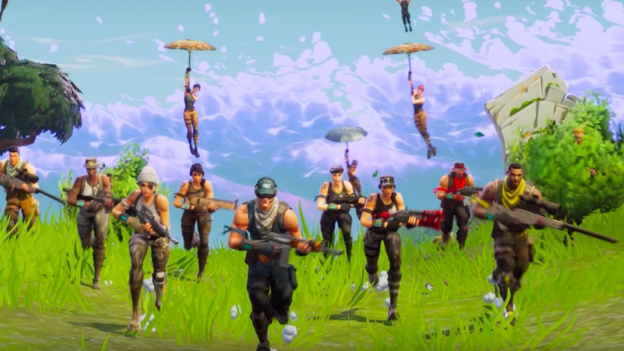 SorryBasher5 50 vs 50 BIGGEST MODE EVER in Fortnite: Battle Royale! (V2)