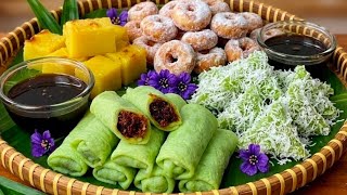 4 Traditional Malay & Nyonya Kuih Recipes | Kuih Tradisional Malaysia for Ramadan!