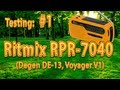 Тестируем радио Ritmix RPR-7040 (Degen DE-13, Voyager V1)