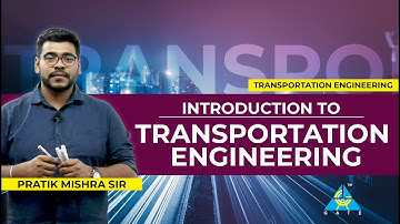 Introduction to Transportation Engineering | Lecture 1 | Transportation Engineering