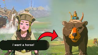 Bringing the Horse Girl a BEAR! | Zelda: Tears of the Kingdom @ThornyFox