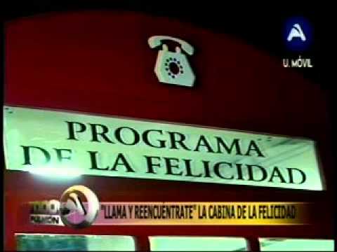 “LLAMA Y REENCUENTRATE” LA CABINA DE LA FELICIDAD upload image