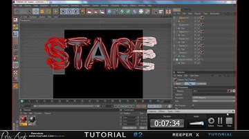 Cinema 4D Tutorial: Reeper X w/ Stare