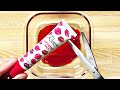 How to Make Lipstick Slime Without Glue! DIY No Glue Makeup Slime!