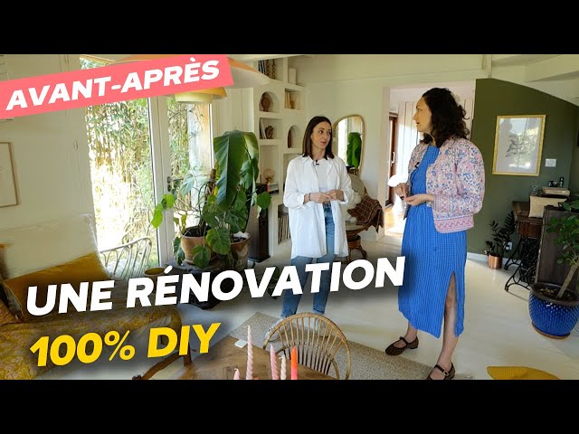 Perrine décore toute sa maison en bois grâce au DIY et à la seconde main