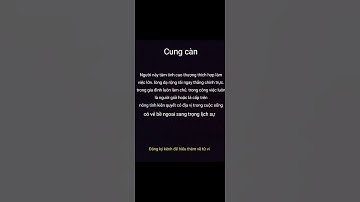 Người cung càn như thế nào.