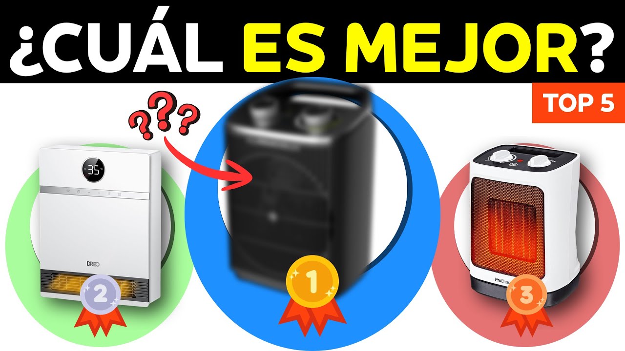 Top 5 MEJORES Calefactores de Bajo Consumo de 2025 | ✅ ¡Elige BIEN!