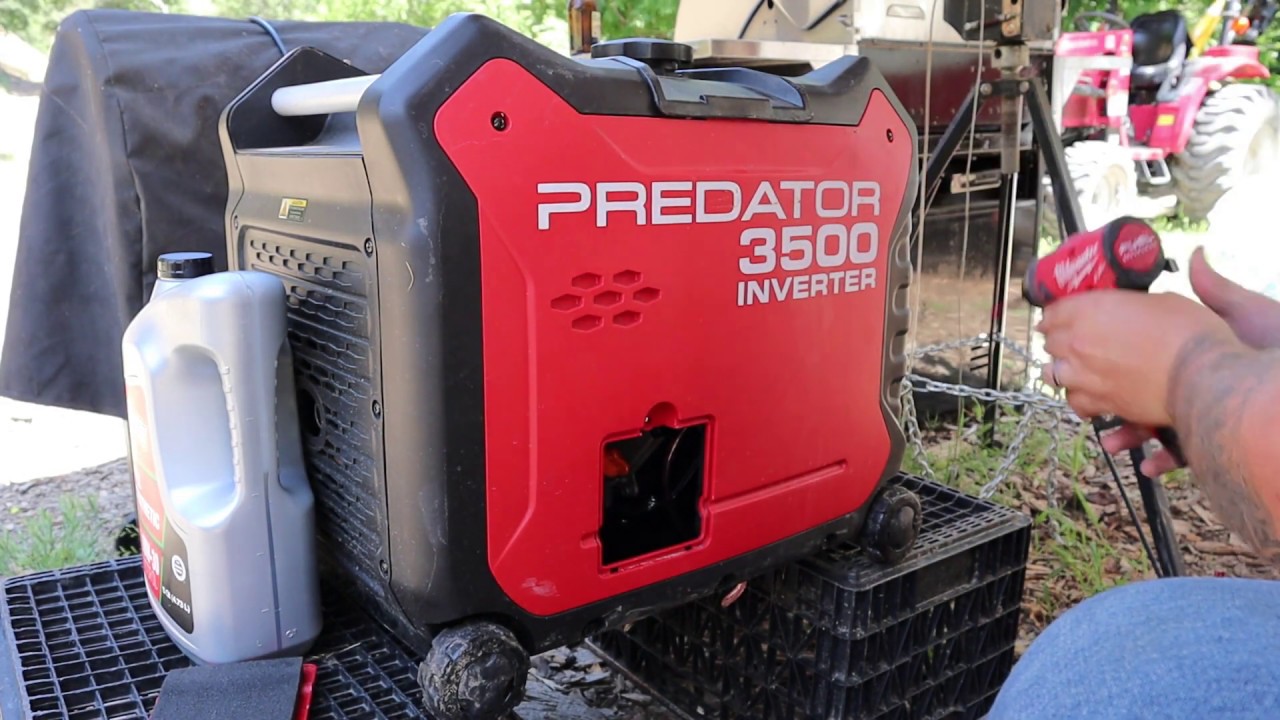 Predator 3500 Inverter Generator - Service - YouTube