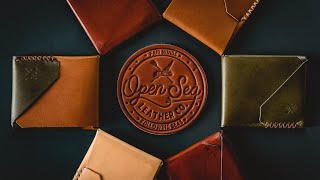 The MOST UNIQUE and FUNCTIONAL Leather Wallets by Open Sea Leather