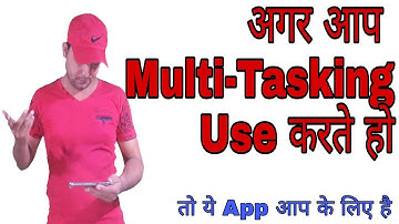Best Multi TASKING App For Android | Dual Screen Split Android Screen In Hindi | By Back 2 Android