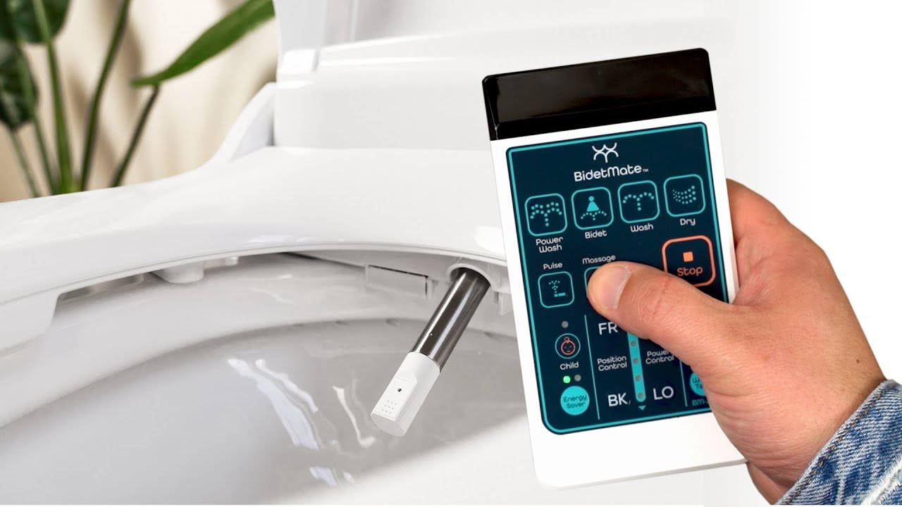 BidetMate BM2000RE Series Electric Bidet Heated Smart Toilet Seat