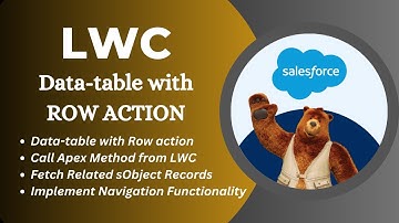 LWC Data-Table With Row Action (Hindi) || Call Apex Method From LWC || Navigate To record page LWC