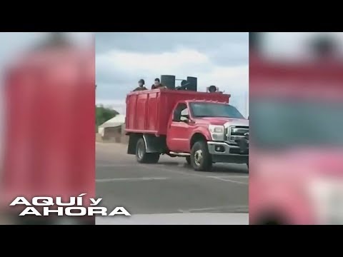 Un periodista transmitió la balacera en Sinaloa durante el intento de captura del hijo de ‘El Chapo’