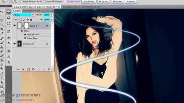 Swirl Glow Effect 6 || Photoshop Tutorial (Re-uploaded)