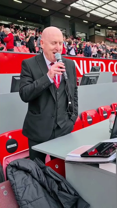 Ronaldo Announced At Old Trafford By Alan Keegan