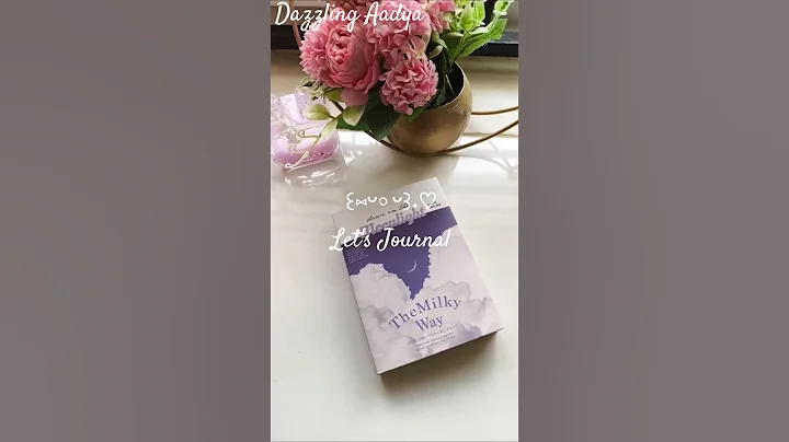 💜 SATISFYING JOURNALING ✨ CUTE PURPLE JOURNAL 💜 #cutediy#asmr#art#journal#aesthetic#purple#moon#diy