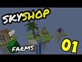 (Nova Série): Contruindo as Farms de Cacto e Pedra - SkyShop 1.13