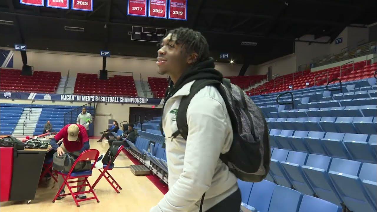 The MCC Eagles get their first look at the Hutchinson Sports Arena