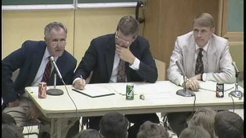 DEBATE5 Part3 Does Geology Support Creation or Evolution time 18min to 27min