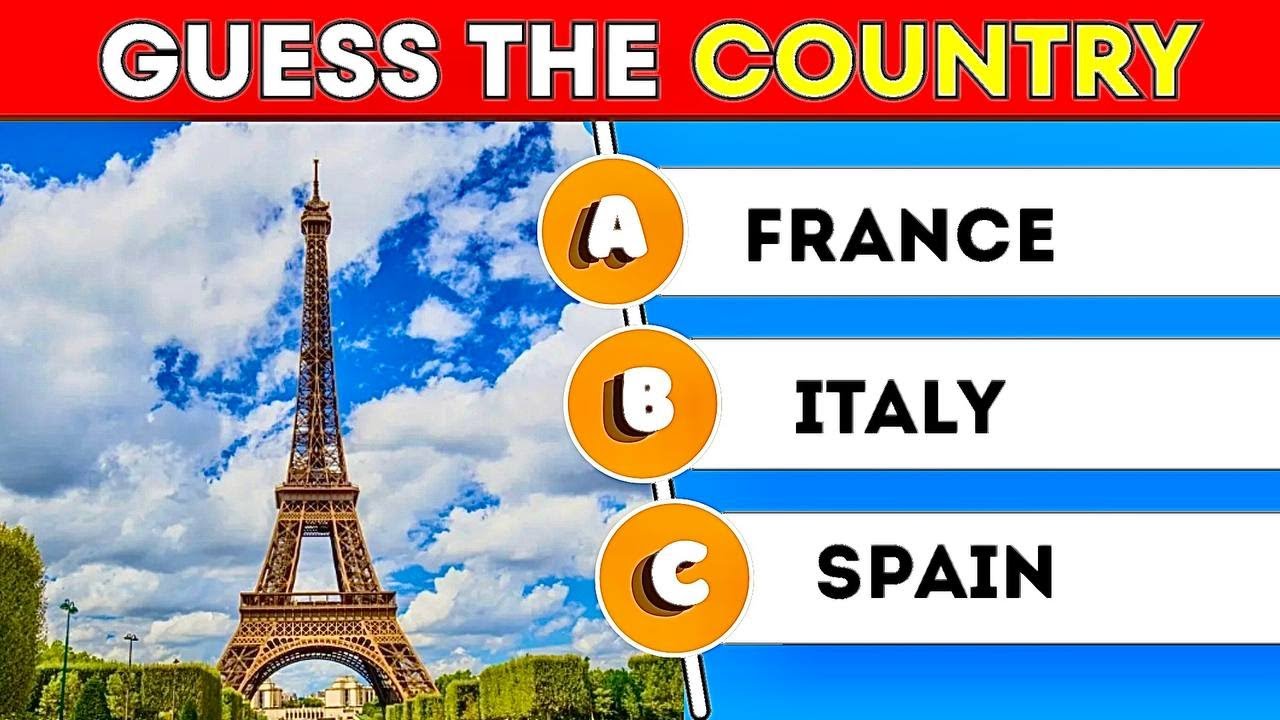 Guess The Country by its famous landmark 🌍🗼Quick Quiz