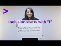 Inclusion starts with i