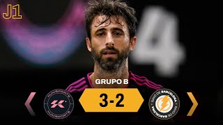 Kunisports de KUN AGÜERO VS Rayo de Barcelona de SPURS |  Partido Completo Fase de Grupos J1 (3-2)