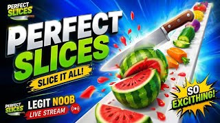 🥕 Perfect Slices 🔪 Satisfying Vegetable Cutting Gameplay | ASMR & Relaxing Game LIVE 🔴 screenshot 3