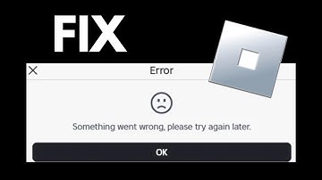 Fix Roblox "Something Went Wrong" Error | Fast & Easy Solutions (2025)
