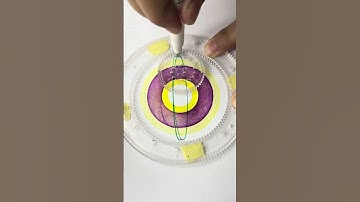 Relaxing ASMR Spiral Audio for Rest | Mesmerizing Spirograph Art for Peace! #art #shorts #spirograph