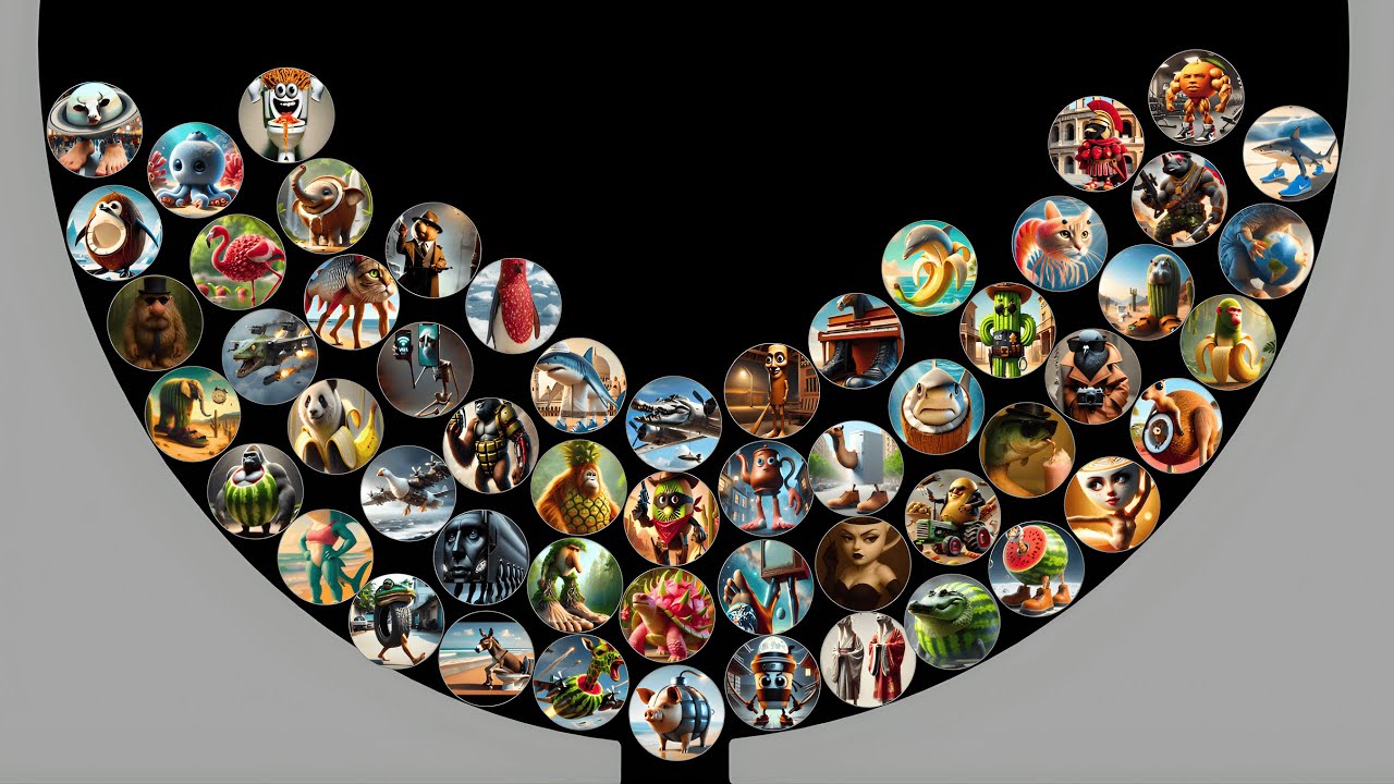 ( SPECIAL ) ALL 55 Italian Brainrot Characters Marble Race – Who Will Win ?