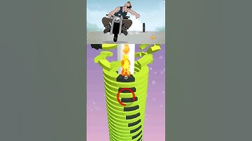 STACK BALL ALL LEVEL GAMEPLAY LEVEL 742 SHORTS GAMEPLAY #shorts #viral #trending