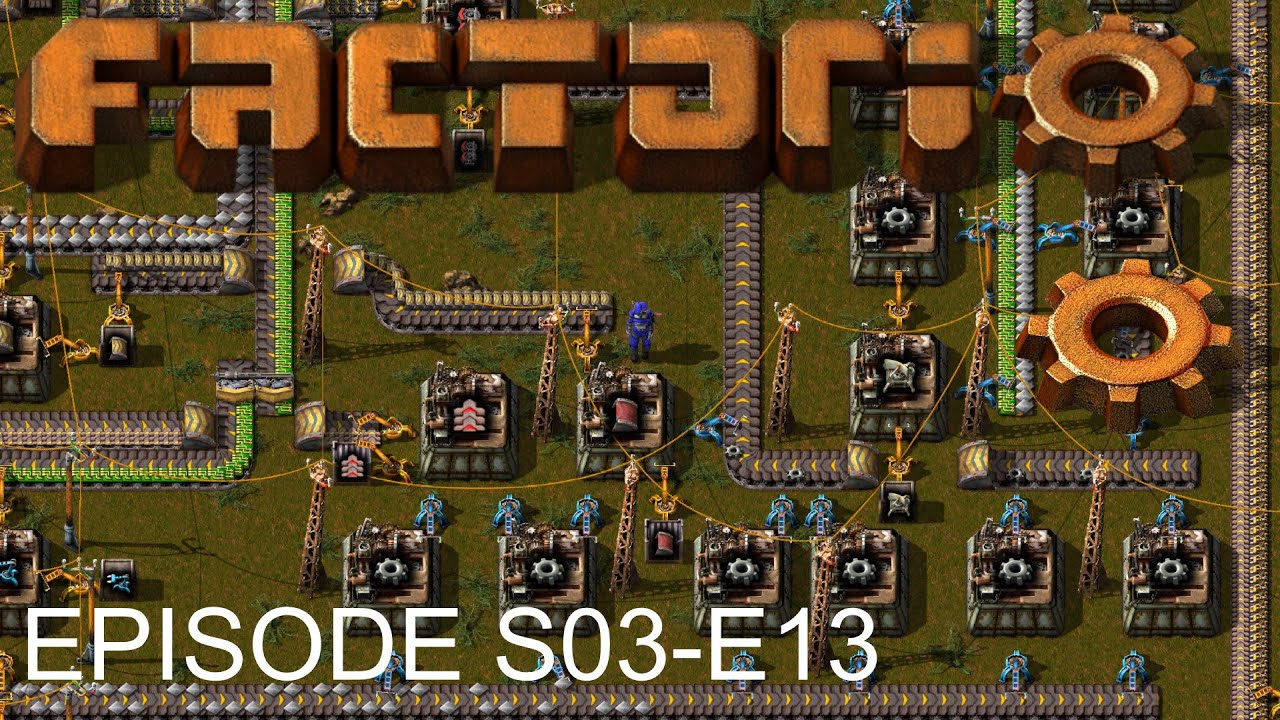 Factorio S03E13, Fast transport belts, underground belts and splitters