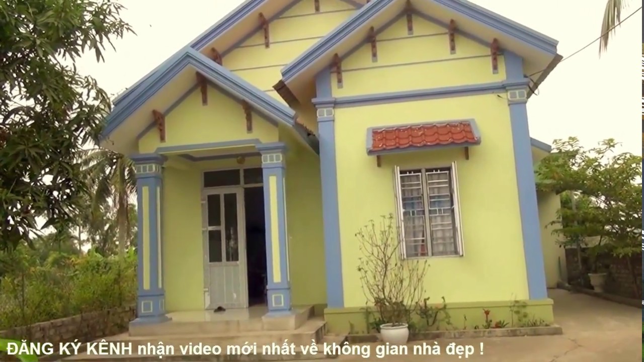 XÂY NHÀ CẤP 4 KHOẢNG 200 TRIỆU DÀNH CHO CÁC CẶP VỢ CHỒNG TRẺ - YouTube