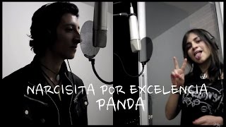 Video thumbnail of "Narcisista por Excelencia (Versión Unplugged) - Panda - Edwin Cortés & M.E.G Melisa García Cover"