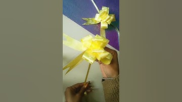 how to use pull bow✍🏻🎨🌻....../ pull ribbon✍🏻🎨🌻......./