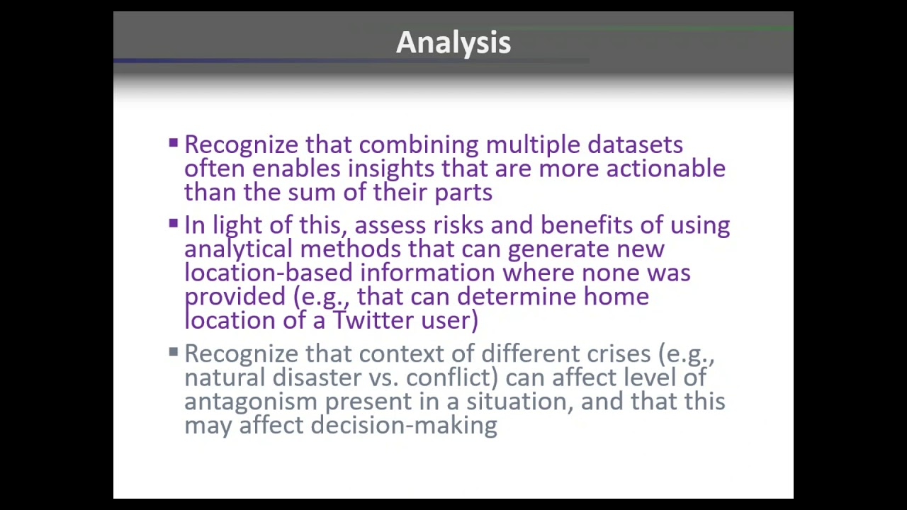 Location-Based Data in Crisis Situations Webinar