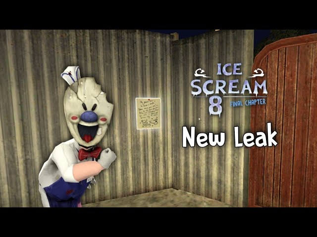 Ice Scream 8 NEW LEAK  Secret Message In Ice Scream 3 