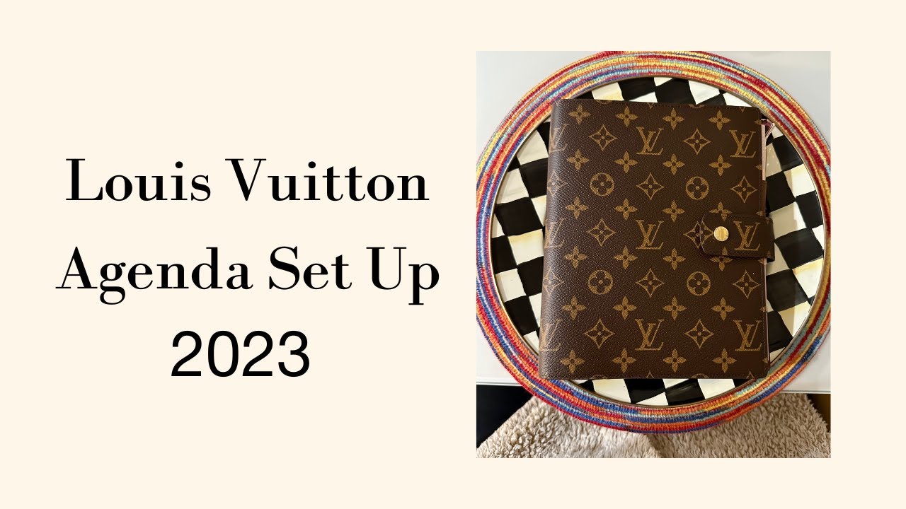 My Louis Vuitton GM Agenda is all ready for 2023. I've decided to keep the  set up the same, since at least in my eyes, it's…