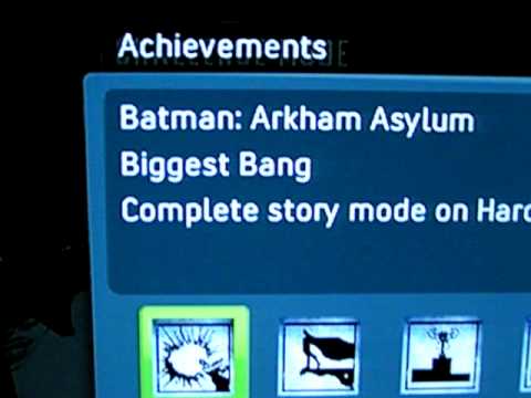 Batman Arkham Asylum Achievements Not Unlocking