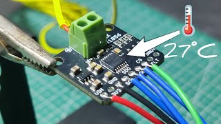 | I Built a Temperature Logger with Arduino + MAX31865 (K-Type Thermocouple) |#tech#electronics