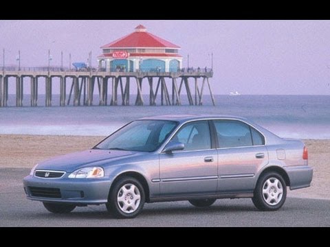 1999 Honda Civic Start Up and Review 1.6 L 4-Cylinder