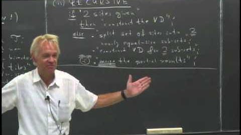 Data Structure Requirements for Voronoi Diagrams