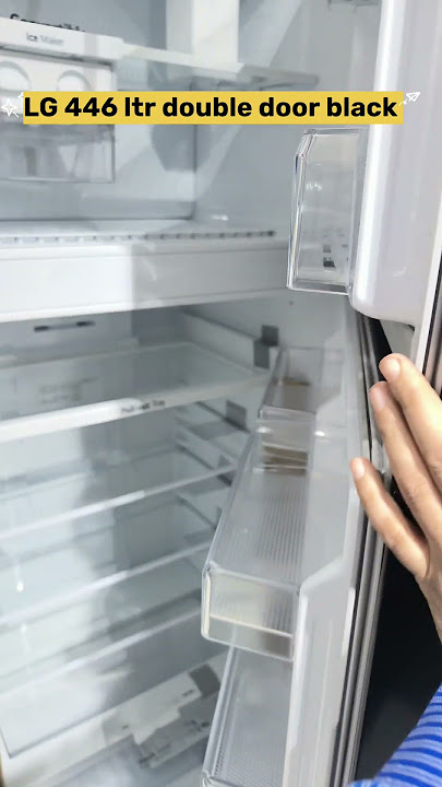 LG 446 ltr double door Refrigerator #shorts