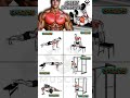 Top 6 Chest Workout 💥 Build a Bigger Chest Fast #chest #shorts