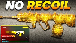 the *NEW* RAM 7 CLASS has NO RECOIL in WARZONE 3! 😍 (Best RAM 7 Class Setup) - MW3