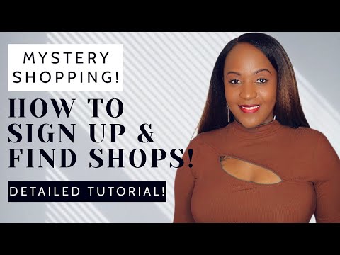 ? HOW TO SIGN UP AS A MYSTERY SHOPPER & FIND SHOPS IN YOUR AREA! *detailed tutorial*