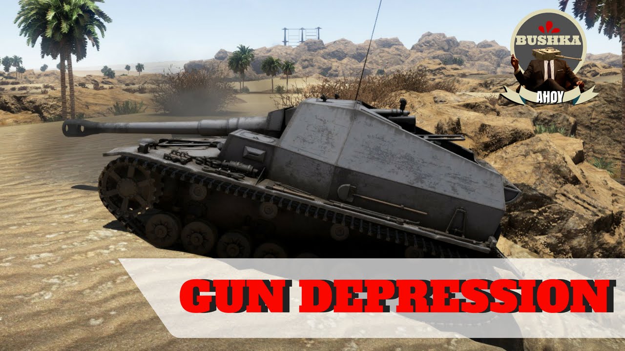 World Of Tanks Gun Depression Chart