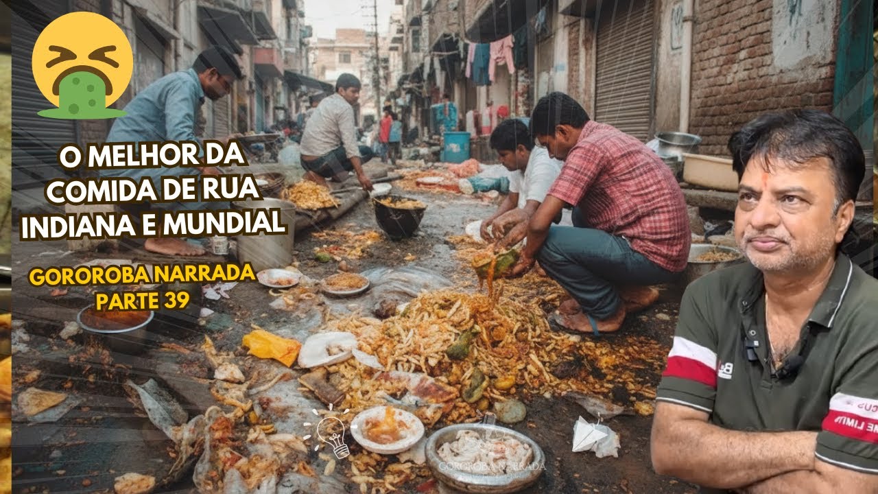 Comida de rua indiana Gororoba Narrada parte 39